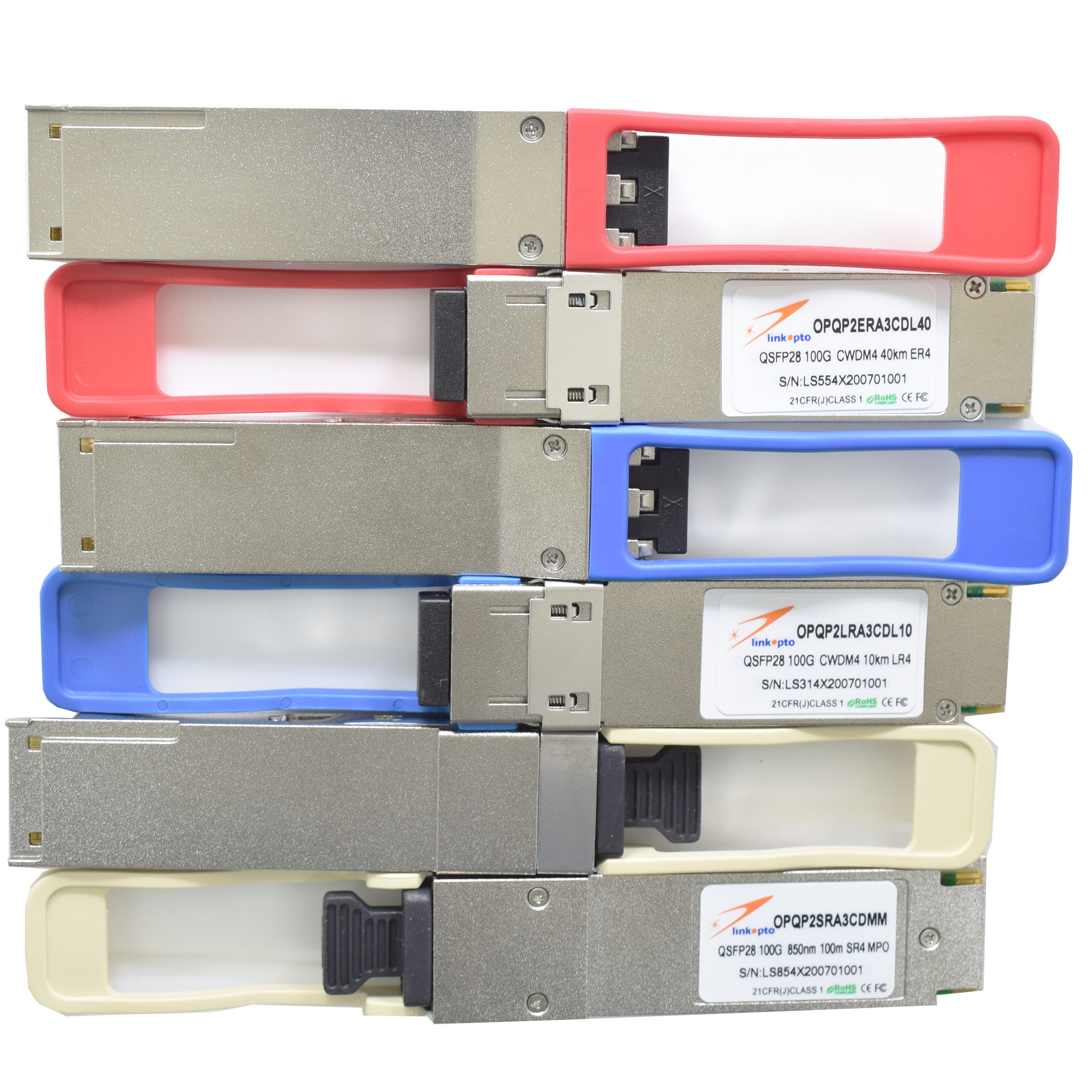 100G QSFP28 ER4-Lite/ER4 30KM/40KM 光收发模块